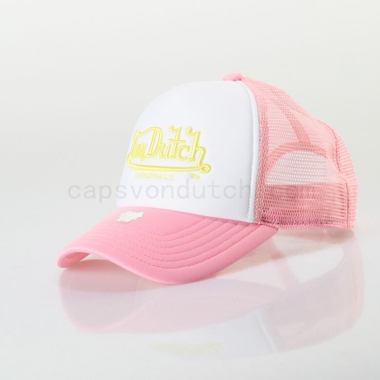 (image for) Verkauf Online Von Dutch Originals -Trucker Atlanta Cap, white/pink F0817888-01370